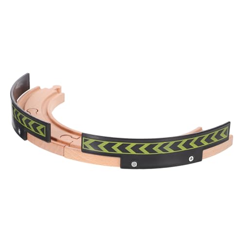 FRCOLOR 2 Stück Holzbahn Schienen Zubehör Teiliges Gebogene Holzeisenbahn Kurvenstücke Kompatibel mit Standardspielzeugeisenbahnen Pädagogisches Zugspielzeug für Kreativen und FRCOLOR 2 Stück Holzbahn Schienen Zubehör Teiliges Gebogene Holzeisenbahn Kurvenstücke Kompatibel mit Standardspielzeugeisenbahnen Pädagogisches Zugspielzeug für Kreativen und von FRCOLOR