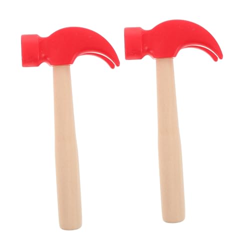 FRCOLOR 2 Stück Holzhammer Teilig Sichere rutschfeste Holzwerkzeuge für Motorikförderung und Hand Auge Koordination Geeignet für Jungen und Mädchen Ab Jahren FRCOLOR 2 Stück Holzhammer Teilig Sichere rutschfeste Holzwerkzeuge für Motorikförderung und Hand Auge Koordination Geeignet für Jungen und Mädchen Ab Jahren von FRCOLOR