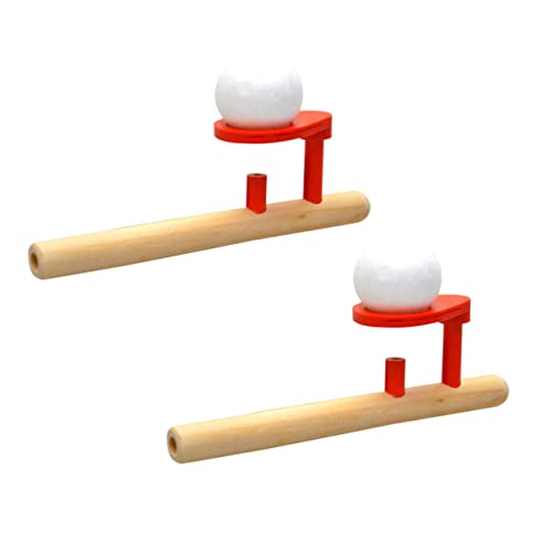 FRCOLOR 2 Stück Holzspielzeug Blasball Balance für Motorische Spielerisches Training von Koordination und Konzentration Pädagogisches Ballblas FRCOLOR 2 Stück Holzspielzeug Blasball Balance für Motorische Spielerisches Training von Koordination und Konzentration Pädagogisches Ballblas von FRCOLOR