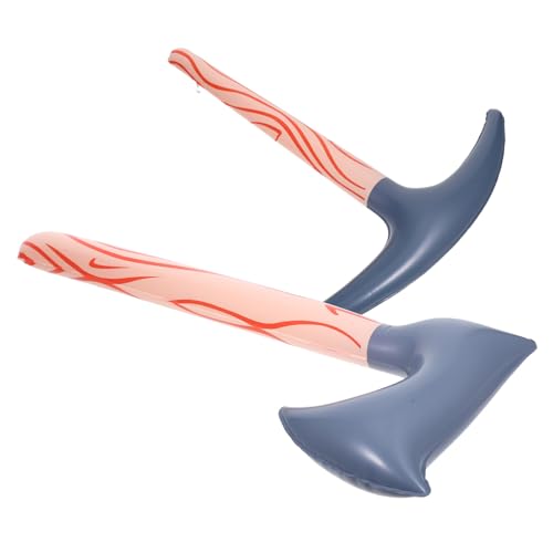 FRCOLOR 2 Stück Inflatable Axe Pickaxe für Halloween Feiern Realistische Kostümzubehör für Cosplay und Partys für Familienfeiern und Thematische Veranstaltungen von FRCOLOR