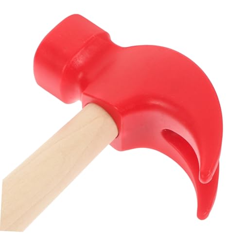 FRCOLOR 2 Stück Kleine Holzhammer Leicht Kinderwerkzeug für Kindergarten Holzwerkstatt und Eltern Junge Mädchen Spiele Geeignet von FRCOLOR
