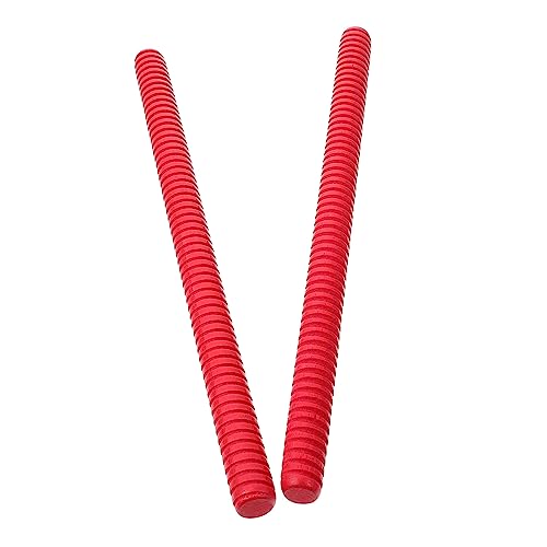 FRCOLOR 2 Stück Kreative Rhythmusstöcke aus Holz für Rote Lummi Sticks Musikinstrumente für Musikalische Erziehung und Rhythmusspiel FRCOLOR 2 Stück Kreative Rhythmusstöcke aus Holz für Rote Lummi Sticks Musikinstrumente für Musikalische Erziehung und Rhythmusspiel von FRCOLOR
