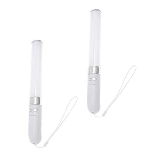 FRCOLOR 2 Stück LED Glow Sticks Wiederverwendbare Leuchtstäbe Farben für Partys Konzerte und Aufführungen mit Praktischem Knopf zur Steuerung FRCOLOR 2 Stück LED Glow Sticks Wiederverwendbare Leuchtstäbe Farben für Partys Konzerte und Aufführungen mit Praktischem Knopf zur Steuerung von FRCOLOR