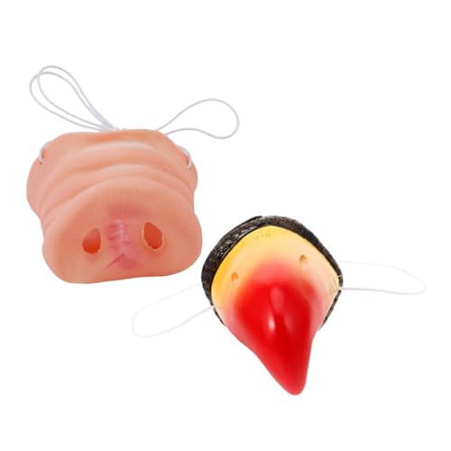 FRCOLOR 2 Stück Lebensechte Tiernasen Requisiten für Halloween Teiliges aus Papageien und Schweinenase für Kostümpartys Cosplay und Fotografie Realistische Simulation Bequem und FRCOLOR 2 Stück Lebensechte Tiernasen Requisiten für Halloween Teiliges aus Papageien und Schweinenase für Kostümpartys Cosplay und Fotografie Realistische Simulation Bequem und von FRCOLOR