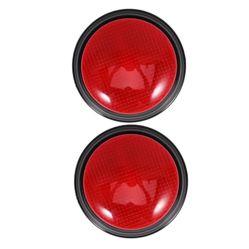 FRCOLOR 2 Stück Leuchtender Geräuschknopf Plastik Party Scherzknopf mit Warnsound für Spiele Geburtstagsfeiern und Lustige Aktivitäten für Kommunikation und Unterhaltung FRCOLOR 2 Stück Leuchtender Geräuschknopf Plastik Party Scherzknopf mit Warnsound für Spiele Geburtstagsfeiern und Lustige Aktivitäten für Kommunikation und Unterhaltung von FRCOLOR
