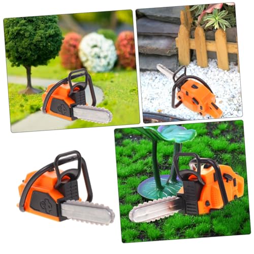 FRCOLOR 2 Stück Maßstab Realistische Elektrische Motorsäge Modell Puppenhaus Reparaturwerkzeug Gelb Detailgetreues Gartenzubehör Sammlerstück FRCOLOR 2 Stück Maßstab Realistische Elektrische Motorsäge Modell Puppenhaus Reparaturwerkzeug Gelb Detailgetreues Gartenzubehör Sammlerstück von FRCOLOR