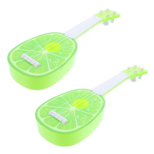 FRCOLOR 2 Stück Mini Obst Gitarren Teilig für Plastische Anfänger Musikinstrumente mit Realistischem Design Pädagogisches für Musikalische Früherziehung Sicher und Handfreundlich FRCOLOR 2 Stück Mini Obst Gitarren Teilig für Plastische Anfänger Musikinstrumente mit Realistischem Design Pädagogisches für Musikalische Früherziehung Sicher und Handfreundlich von FRCOLOR