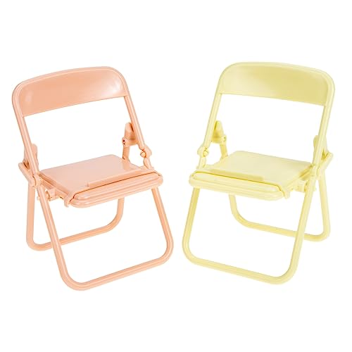 FRCOLOR 2 Stück Miniatur Puppenhaus Klappstuhl Dekorativer Babyspielzeug Mini Stuhl Pastellfarben Faltbare Puppenhaus Möbel Geeignet für Kinderzimmer und Kreative Spielwelten FRCOLOR 2 Stück Miniatur Puppenhaus Klappstuhl Dekorativer Babyspielzeug Mini Stuhl Pastellfarben Faltbare Puppenhaus Möbel Geeignet für Kinderzimmer und Kreative Spielwelten von FRCOLOR