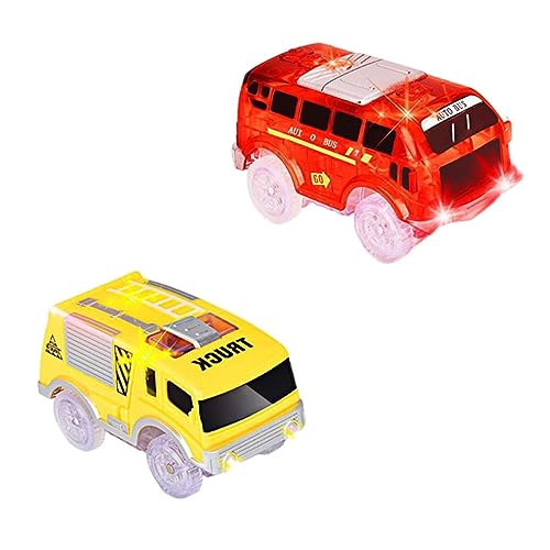 FRCOLOR 2 Stück Nachtleuchtende Elektrische Spielzeugautos für LED Glühende Fahrzeug Spielzeuge Kreativität und Eltern Junge Mädchen Interaktion Geeignet für Kleinkinder und FRCOLOR 2 Stück Nachtleuchtende Elektrische Spielzeugautos für LED Glühende Fahrzeug Spielzeuge Kreativität und Eltern Junge Mädchen Interaktion Geeignet für Kleinkinder und von FRCOLOR