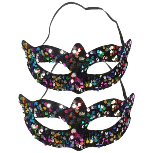 FRCOLOR 2 Stück Paillettenmaske Masken Kostüm Antike Ballmaske Maskerade Abschlussballmaske Kostümmaske Karnevalsmasken Für Erwachsene Weihnachten Cosplay Maske Vintage Abendmaske FRCOLOR 2 Stück Paillettenmaske Masken Kostüm Antike Ballmaske Maskerade Abschlussballmaske Kostümmaske Karnevalsmasken Für Erwachsene Weihnachten Cosplay Maske Vintage Abendmaske von FRCOLOR
