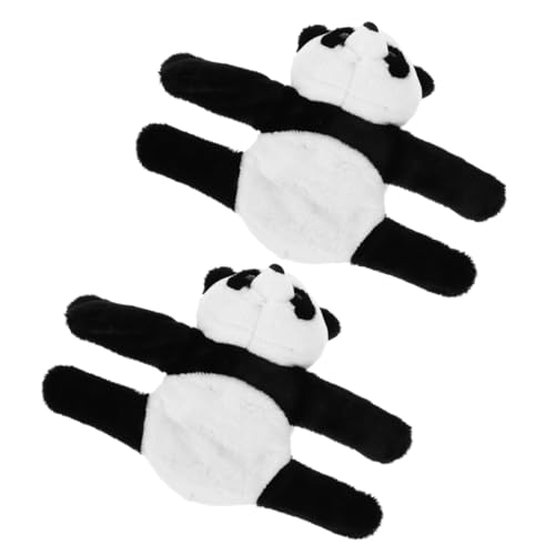 FRCOLOR 2 Stück Plüsch Panda Slap Armband Stofftier Handgelenkband Perfektes Partyzubehör für Tiermottopartys Geburtstagsfeiern und Mehr FRCOLOR 2 Stück Plüsch Panda Slap Armband Stofftier Handgelenkband Perfektes Partyzubehör für Tiermottopartys Geburtstagsfeiern und Mehr von FRCOLOR