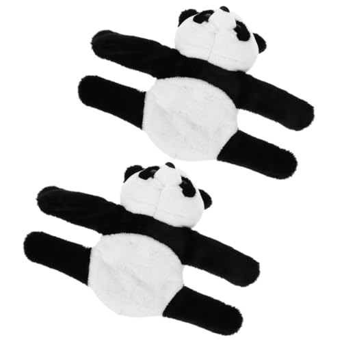 FRCOLOR 2 Stück Plüsch panda Slap armband Weiches Plüsch stofftier Handgelenkband Langlebig Bequem Leicht als Partydeko und Mitgebsel für Kindergeburtstage und Kostümpartys FRCOLOR 2 Stück Plüsch panda Slap armband Weiches Plüsch stofftier Handgelenkband Langlebig Bequem Leicht als Partydeko und Mitgebsel für Kindergeburtstage und Kostümpartys von FRCOLOR
