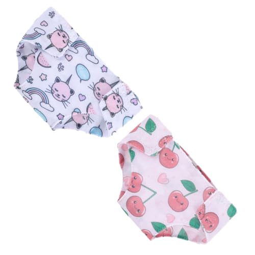 FRCOLOR 2 Stück Puppenunterwäsche für Puppen Puppenzubehör Niedliche und Praktische Puppenunterhosen Outfit für Rollenspiele Verschiedene Erhältlich FRCOLOR 2 Stück Puppenunterwäsche für Puppen Puppenzubehör Niedliche und Praktische Puppenunterhosen Outfit für Rollenspiele Verschiedene Erhältlich von FRCOLOR