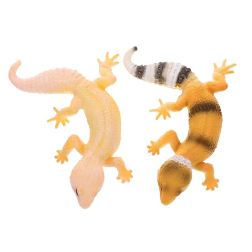 FRCOLOR 2 Stück Realistische Eidechsen Figuren aus Stabilem Kunststoff Simulation Tiermodell Pädagogisches und Dekoration für Garten Desktop Geeignet als Scherzartikel und Lernspielzeug FRCOLOR 2 Stück Realistische Eidechsen Figuren aus Stabilem Kunststoff Simulation Tiermodell Pädagogisches und Dekoration für Garten Desktop Geeignet als Scherzartikel und Lernspielzeug von FRCOLOR
