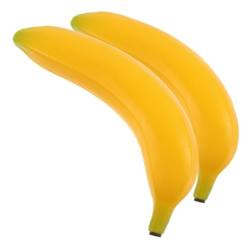 FRCOLOR 2 Stück Realistische Junge Mädchen Rasseln Banane Plastik Orff Instrumente für Kleinkinder Klassenzimmer Musikinstrumente Handliche Rhythmus Spielzeuge zur Familienbindung und FRCOLOR 2 Stück Realistische Junge Mädchen Rasseln Banane Plastik Orff Instrumente für Kleinkinder Klassenzimmer Musikinstrumente Handliche Rhythmus Spielzeuge zur Familienbindung und von FRCOLOR
