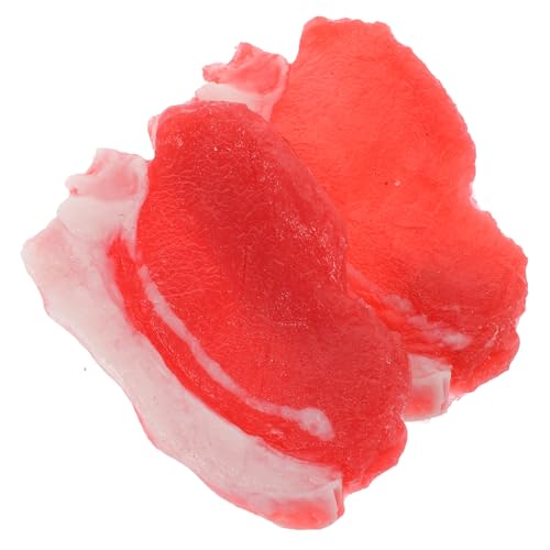 FRCOLOR 2 Stück Realistisches Teiliges Künstliches Schweinefleisch Modell aus Hochwertigem Harz Langlebige Lebensnahe Dekoration für Haushalt Fotografie Requisiten und Malerbedarf FRCOLOR 2 Stück Realistisches Teiliges Künstliches Schweinefleisch Modell aus Hochwertigem Harz Langlebige Lebensnahe Dekoration für Haushalt Fotografie Requisiten und Malerbedarf von FRCOLOR