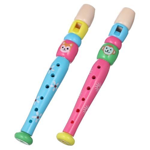 FRCOLOR 2 Stück Recorder Kunststoff Musikinstrument Lernspielzeug für Jungen Mädchen Musikspielzeug zur Fingerfertigkeit und Kreativität Zufällige Farben Zufällige Farbe FRCOLOR 2 Stück Recorder Kunststoff Musikinstrument Lernspielzeug für Jungen Mädchen Musikspielzeug zur Fingerfertigkeit und Kreativität Zufällige Farben Zufällige Farbe von FRCOLOR