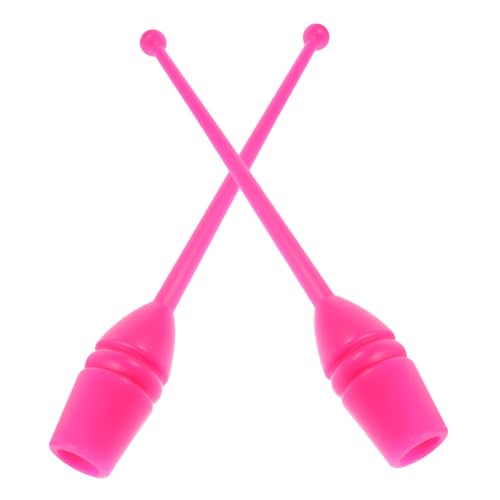 FRCOLOR 2 Stück Rhythmic Turnstab Erwachsene Kunststoff Turnstab mit Kugelgriff Mehrzweck Tanzstab für Fitness und Kunstturnen Training FRCOLOR 2 Stück Rhythmic Turnstab Erwachsene Kunststoff Turnstab mit Kugelgriff Mehrzweck Tanzstab für Fitness und Kunstturnen Training von FRCOLOR