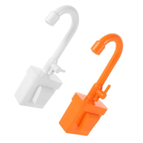 FRCOLOR 2 Stück Rotierbarer Elektrischer Wasserhahn für Rollenspiele der Spielküche Fördert die Hand Augen Koordination bei Kleinkindern von FRCOLOR