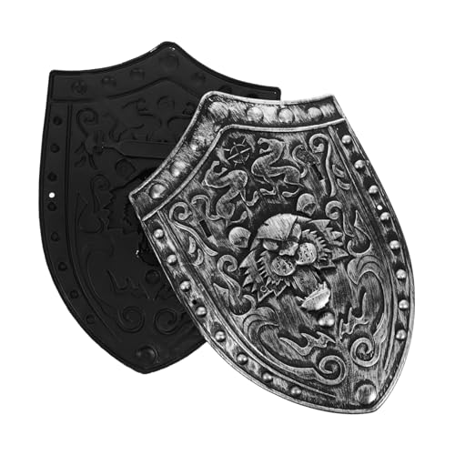FRCOLOR 2 Stück Spielzeug-bauspielzeug Für Jungen Ritterkostüme Cosplay Kunststoff Für Halloween Jungen Und Mädchen von FRCOLOR