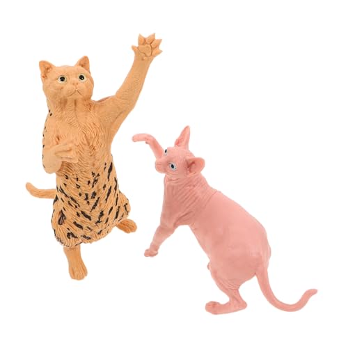 FRCOLOR 2 Stück Simulierte haarlose Katzenspielzeuge süße Miniatur-Katzenfigur Katzenfiguren realistische Simulationskatze Kleine Katzenstatue für den Desktop Katzenverzierung Plastik FRCOLOR 2 Stück Simulierte haarlose Katzenspielzeuge süße Miniatur-Katzenfigur Katzenfiguren realistische Simulationskatze Kleine Katzenstatue für den Desktop Katzenverzierung Plastik von FRCOLOR