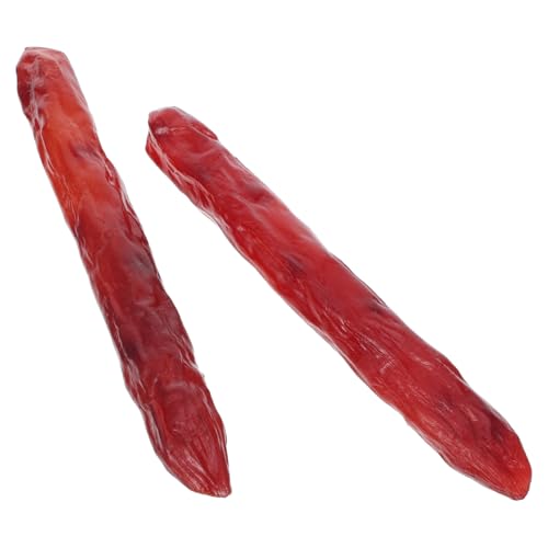 FRCOLOR 2 Stück Simuliertes Wurstmodell Faux- -Modell falsches Essen simulierter Probieren künstliche Nahrungsmittel zur Ausstellung realistisches Spielfutter PVC FRCOLOR 2 Stück Simuliertes Wurstmodell Faux- -Modell falsches Essen simulierter Probieren künstliche Nahrungsmittel zur Ausstellung realistisches Spielfutter PVC von FRCOLOR