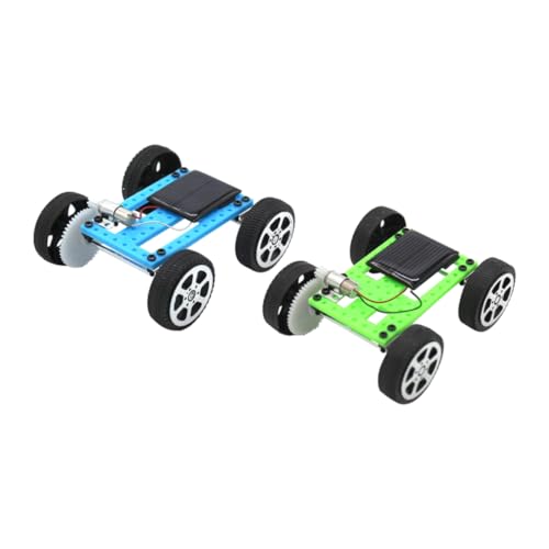 FRCOLOR 2 Stück Solarbetriebene DIY Auto Spielzeuge für Lernspielzeug für Wissenschaftliche Experimente Mini Solarauto Modell Bausatz Fördert Kreativität und Geeignet für Schulprojekte FRCOLOR 2 Stück Solarbetriebene DIY Auto Spielzeuge für Lernspielzeug für Wissenschaftliche Experimente Mini Solarauto Modell Bausatz Fördert Kreativität und Geeignet für Schulprojekte von FRCOLOR