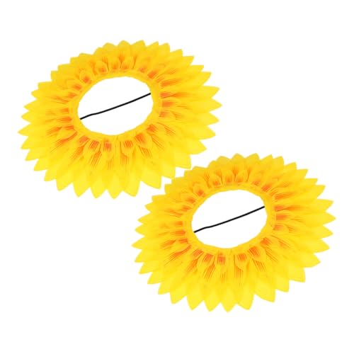 FRCOLOR 2 Stück Sonnenblumen Haarschmuck für Lustiger Blumenhut für Kindergarten Events Süßer Sonnenblumen Kostümhut für Kleinkinder Kopfbedeckung für Partys als Performance FRCOLOR 2 Stück Sonnenblumen Haarschmuck für Lustiger Blumenhut für Kindergarten Events Süßer Sonnenblumen Kostümhut für Kleinkinder Kopfbedeckung für Partys als Performance von FRCOLOR