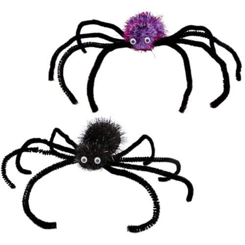 FRCOLOR 2 Stück Spinnen Haarclips für Halloween Dekorativer Haarschmuck für Frauen und Mädchen für Partys Fotografie und Festivals und Schwarz FRCOLOR 2 Stück Spinnen Haarclips für Halloween Dekorativer Haarschmuck für Frauen und Mädchen für Partys Fotografie und Festivals und Schwarz von FRCOLOR