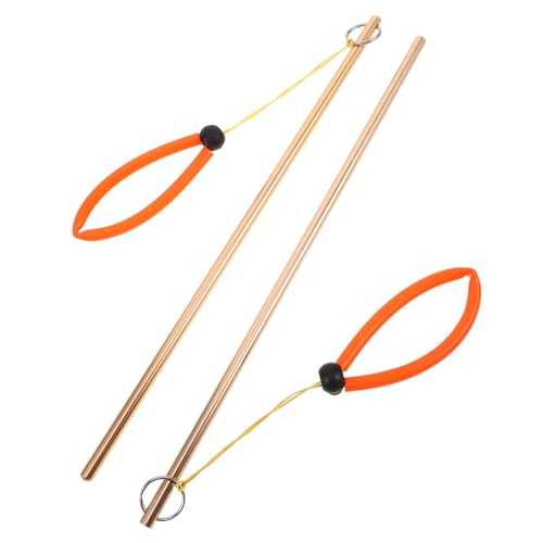 FRCOLOR 2 Stück Taucherstab Metallischer Zeigestab Druckbeständig Klarer Unterwasser Kommunikationsschläger Tragbares Tauchwerkzeug für Sicheres Tauchen und Wassersport von FRCOLOR