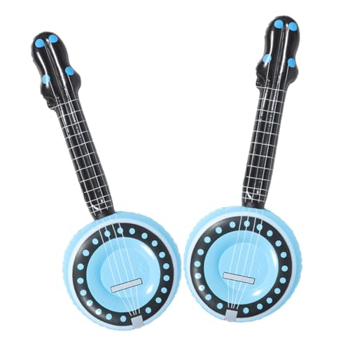 FRCOLOR 2 Stück Teiliges Aufblasbares Banjo für Lustiges Musikinstrument aus Sicherem PVC Wiederverwendbar für Bühnenauftritte Party Deko und Kreative Freizeitgestaltung FRCOLOR 2 Stück Teiliges Aufblasbares Banjo für Lustiges Musikinstrument aus Sicherem PVC Wiederverwendbar für Bühnenauftritte Party Deko und Kreative Freizeitgestaltung von FRCOLOR