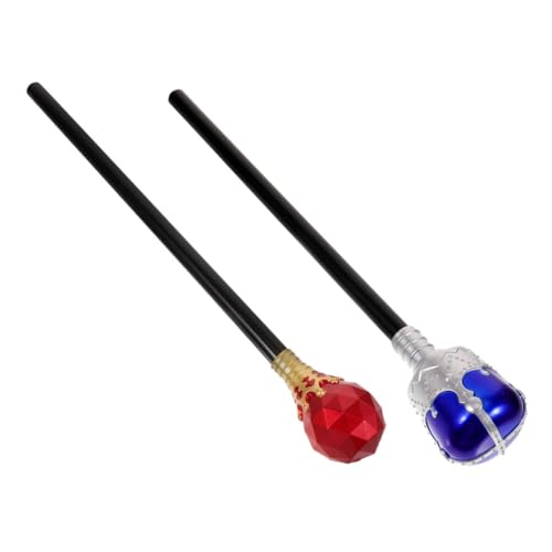 FRCOLOR 2 Stück Teiliges Cosplay König Königin Silber Blau Gold Rot Party Requisite Halloween Kostüm Zubehör für Theater Schulaufführungen Kreatives Rollenspiel FRCOLOR 2 Stück Teiliges Cosplay König Königin Silber Blau Gold Rot Party Requisite Halloween Kostüm Zubehör für Theater Schulaufführungen Kreatives Rollenspiel von FRCOLOR