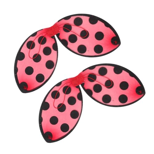 FRCOLOR 2 Stück Teiliges Faltbare Marienkäfer Flügel für Rotes Insektenkostüm Leichtes Halloween Accessoire Kreatives Rollenspiel für Schulaufführungen und Kostümpartys FRCOLOR 2 Stück Teiliges Faltbare Marienkäfer Flügel für Rotes Insektenkostüm Leichtes Halloween Accessoire Kreatives Rollenspiel für Schulaufführungen und Kostümpartys von FRCOLOR