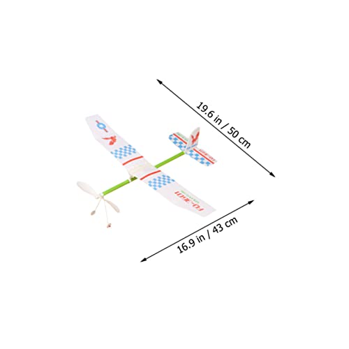 FRCOLOR 2 Stück Teiliges Flugzeugspielzeug Bausatz Gummiband Mechanismus Segelflugmodell Lernspielzeug für Jungen und Mädchen Ab Jahren Kreativität und Praktischen Fähigkeiten FRCOLOR 2 Stück Teiliges Flugzeugspielzeug Bausatz Gummiband Mechanismus Segelflugmodell Lernspielzeug für Jungen und Mädchen Ab Jahren Kreativität und Praktischen Fähigkeiten von FRCOLOR