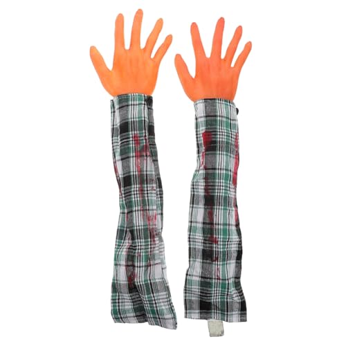 FRCOLOR 2 Stück Teiliges Halloween Fake Hand Realistisch Gestaltete Gruselige Zerbrochene Hände als Partydeko und Horror Requisiten für Fotoshootings Halloween Partys Spukhaus und FRCOLOR 2 Stück Teiliges Halloween Fake Hand Realistisch Gestaltete Gruselige Zerbrochene Hände als Partydeko und Horror Requisiten für Fotoshootings Halloween Partys Spukhaus und von FRCOLOR