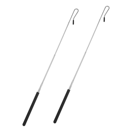 FRCOLOR 2 Stück Teiliges Handpuppen Steuerstangen Flexible Lange Armkontrollstäbe für Lebhafte Puppenbewegungen Leicht Tragbar für Theater Unterrichtsaufführungen von FRCOLOR