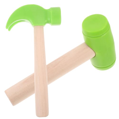 FRCOLOR 2 Stück Teiliges Holzspielzeug Hammer für Realistisches für Handwerk und Pounding Action Leicht Ergonomisch und Kinderfreundlich für Interaktive Spiele Motorik FRCOLOR 2 Stück Teiliges Holzspielzeug Hammer für Realistisches für Handwerk und Pounding Action Leicht Ergonomisch und Kinderfreundlich für Interaktive Spiele Motorik von FRCOLOR