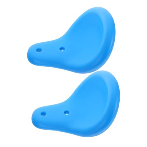 FRCOLOR 2 Stück Teiliges Kunststoff Wippensitzpolster Outdoor Fitness Zubehör Stabiles Sitzkissen Ersatzteil für Spielplatzgeräte Parks und Gemeinschaftsbereiche Blau von FRCOLOR
