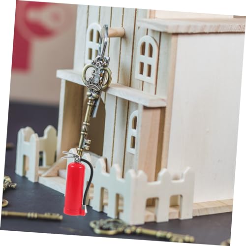 FRCOLOR 2 Stück Teiliges Miniatur Feuerlöscher Modell Rc Auto Dekoration Zubehör Realistische Glatte Oberfläche Robustes Kletterer Ornament für Haus und Fotografie Requisiten von FRCOLOR