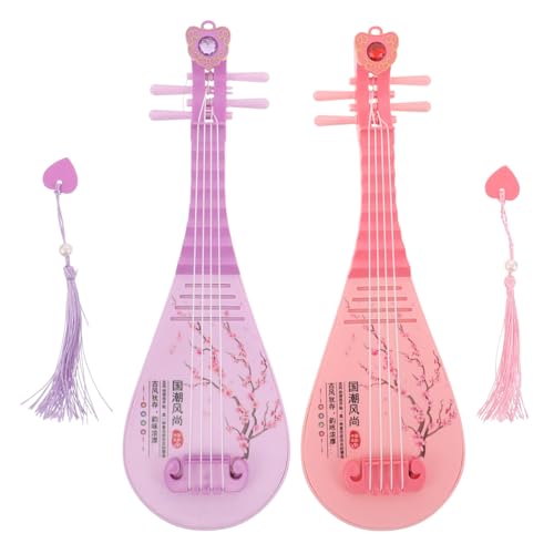 FRCOLOR 2 Stück Teiliges Musikinstrument Realistische Pipa Nachbildung mit Sound und Lichteffekten Spielerisch Musikalisches Verständnis Fördern Geeignet für Familienmusik und Kleine Hände FRCOLOR 2 Stück Teiliges Musikinstrument Realistische Pipa Nachbildung mit Sound und Lichteffekten Spielerisch Musikalisches Verständnis Fördern Geeignet für Familienmusik und Kleine Hände von FRCOLOR