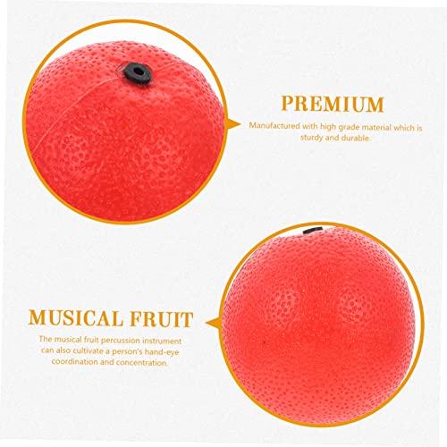 FRCOLOR 2 Stück Teiliges Obst Shaker aus Leichtem Pädagogisches Musikspielzeug für Frühe Lernförderung Fördert Hand Auge Koordination und Musikalisches Interesse bei Kleinkindern von FRCOLOR