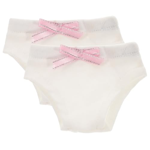 FRCOLOR 2 Stück Teiliges Puppenunterwäsche aus Feinem Realistische Doll Accessoires für Puppen als Puppenzubehör für Puppenhaus Dekoration und Spielzeugkleidung FRCOLOR 2 Stück Teiliges Puppenunterwäsche aus Feinem Realistische Doll Accessoires für Puppen als Puppenzubehör für Puppenhaus Dekoration und Spielzeugkleidung von FRCOLOR