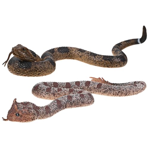 FRCOLOR 2 Stück Teiliges Realistische Schlange Figur aus Robustem TPR-Material Lebensecht Wirkende Fake Schlange für Halloween Dekoration Gartenrequisiten und Scherzartikel Einfach zu FRCOLOR 2 Stück Teiliges Realistische Schlange Figur aus Robustem TPR-Material Lebensecht Wirkende Fake Schlange für Halloween Dekoration Gartenrequisiten und Scherzartikel Einfach zu von FRCOLOR