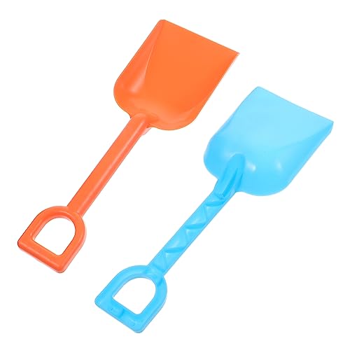 FRCOLOR 2 Stück Teiliges Sandspielzeug Kleine Strandschaufeln aus Sicherem Geruchlosem Material zum Sandgraben und Am Strand oder Sandkasten Farblich Sortiert Langlebig und von FRCOLOR