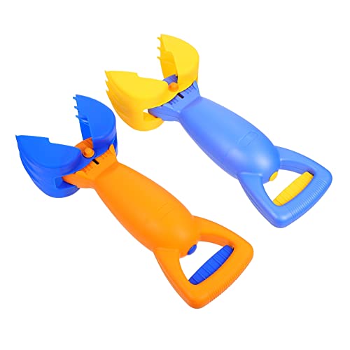 FRCOLOR 2 Stück Teiliges Sandspielzeug Sand Greifer Krallen aus Kunststoff Robustes Strandspielzeug für Leichtes Greifwerkzeug zum Sand und Schneespiel Fördert Geschicklichkeit und von FRCOLOR