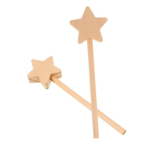 FRCOLOR 2 Stück Teiliges Set Holz Feenstäbe zum Bemalen DIY Bastelstäbe mit Glatten Kanten Kreative Bastelidee für Vielseitig Einsetzbar für Festdekoration und Freizeitgestaltung FRCOLOR 2 Stück Teiliges Set Holz Feenstäbe zum Bemalen DIY Bastelstäbe mit Glatten Kanten Kreative Bastelidee für Vielseitig Einsetzbar für Festdekoration und Freizeitgestaltung von FRCOLOR