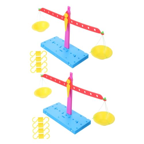FRCOLOR 2 Stück Teiliges Waagen für Stem Bildung DIY Gleichgewichtsspielzeug Problemlösungsfähigkeiten für Physikalische Experimente und Kreatives Lernen FRCOLOR 2 Stück Teiliges Waagen für Stem Bildung DIY Gleichgewichtsspielzeug Problemlösungsfähigkeiten für Physikalische Experimente und Kreatives Lernen von FRCOLOR