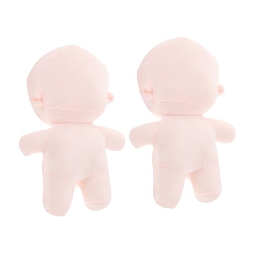 FRCOLOR 2 Stück Teiliges aus Plüsch Doll Model für DIY Puppenherstellung Tragbare Leere Puppe für Anpassbare Süße Puppe mit Robustem Design für Kreative Bastelprojekte FRCOLOR 2 Stück Teiliges aus Plüsch Doll Model für DIY Puppenherstellung Tragbare Leere Puppe für Anpassbare Süße Puppe mit Robustem Design für Kreative Bastelprojekte von FRCOLOR
