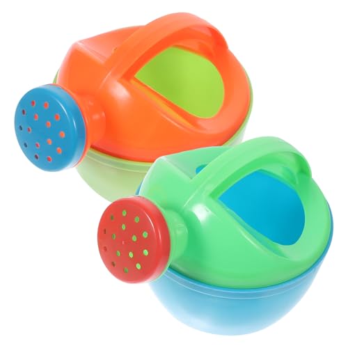 FRCOLOR 2 Stück Tragbare Gießkanne für Badespielzeug für Badewanne Wasserspielzeug für Strand Sicheres und Spaßiges für Kleinkinder für Baden und Gartenpflege FRCOLOR 2 Stück Tragbare Gießkanne für Badespielzeug für Badewanne Wasserspielzeug für Strand Sicheres und Spaßiges für Kleinkinder für Baden und Gartenpflege von FRCOLOR