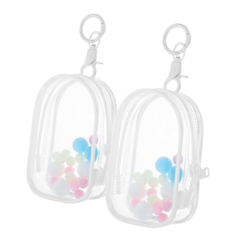 FRCOLOR 2 Stück Transparente Aufbewahrungstasche für Puppen PVC Vitrine mit Schlüsselring Zipper Verschluss für Mini Figuren und Sammlerstücke Staubschutz und Praktische Lagerung FRCOLOR 2 Stück Transparente Aufbewahrungstasche für Puppen PVC Vitrine mit Schlüsselring Zipper Verschluss für Mini Figuren und Sammlerstücke Staubschutz und Praktische Lagerung von FRCOLOR